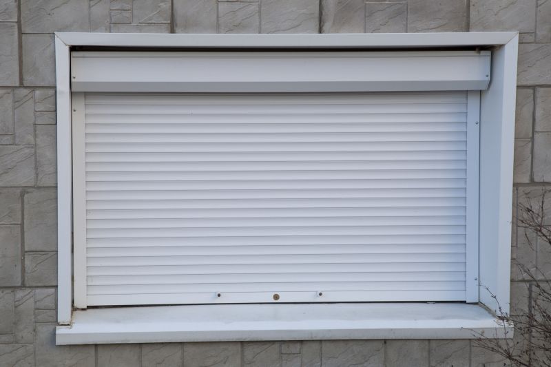 Inside View of Roll-Down Shutters